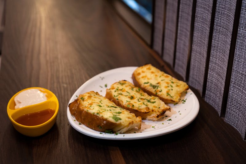 Coal-Fired Garlic Bread